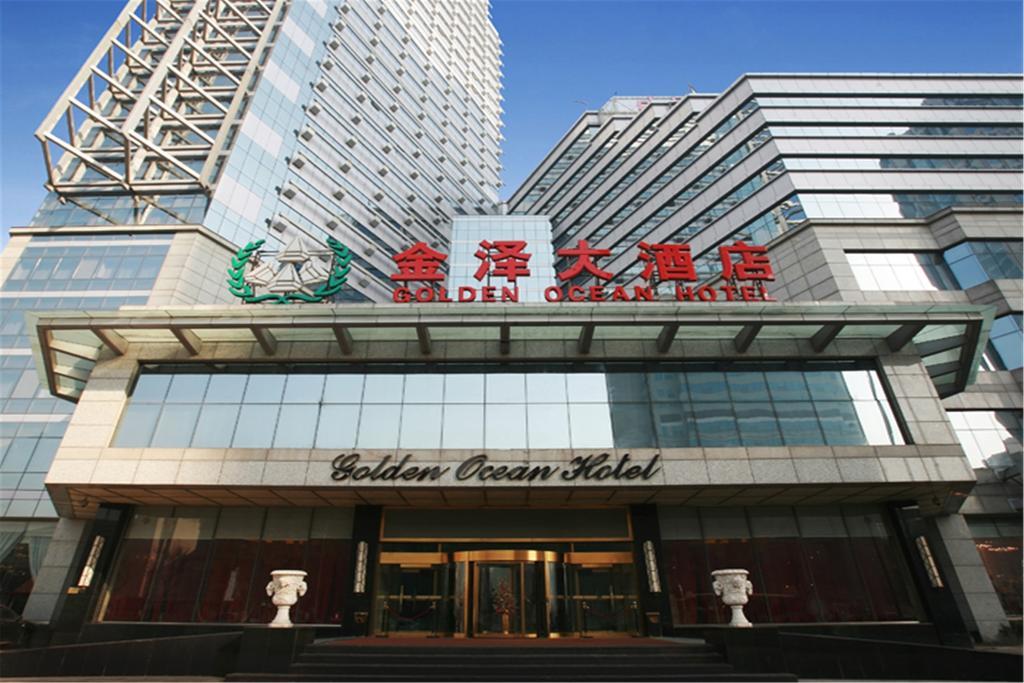 Golden Ocean Hotel Tchien-ťin Exteriér fotografie